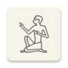 write in hieroglyphs android application logo